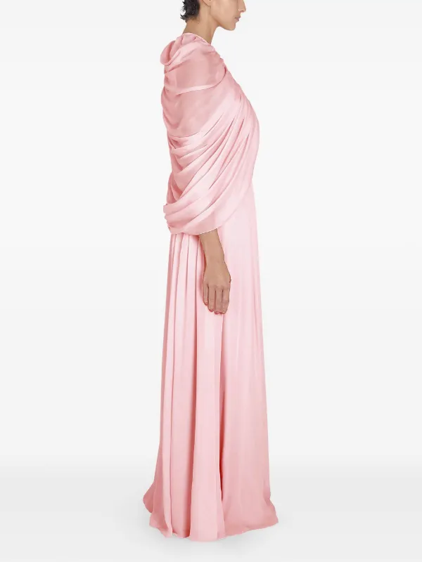 Giambattista Valli ケープスタイル ドレス | ピンク | FARFETCH JP