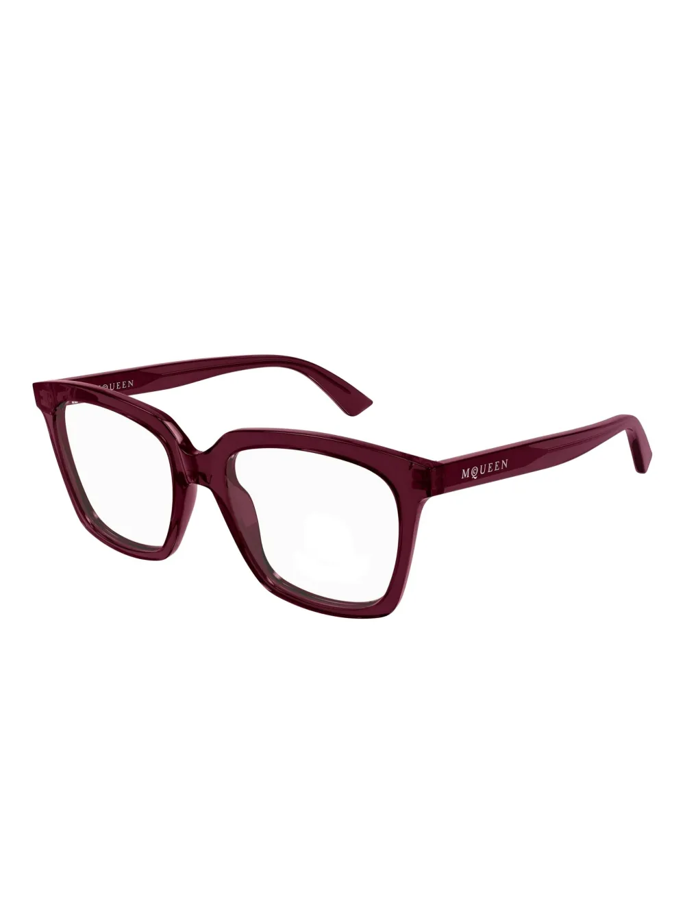 Alexander McQueen Eyewear square-frame glasses | Men | Image 2