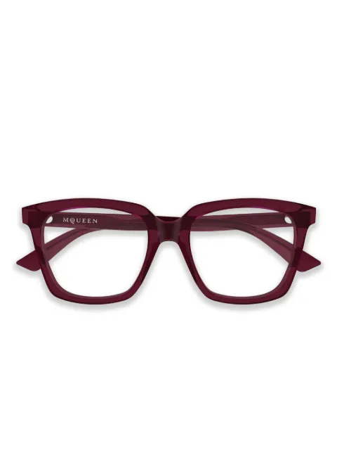 Alexander McQueen Eyewear lentes con armazón cuadrada