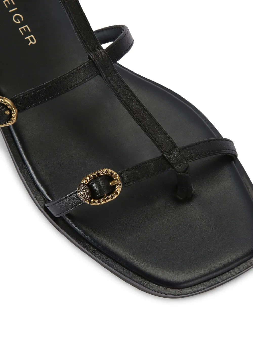 Kurt Geiger London Gladiator sandalen Zwart