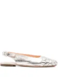 AGL interwoven-design ballet flats - Silver