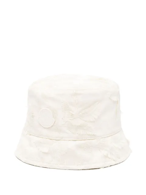 Moncler embroidered bucket hat
