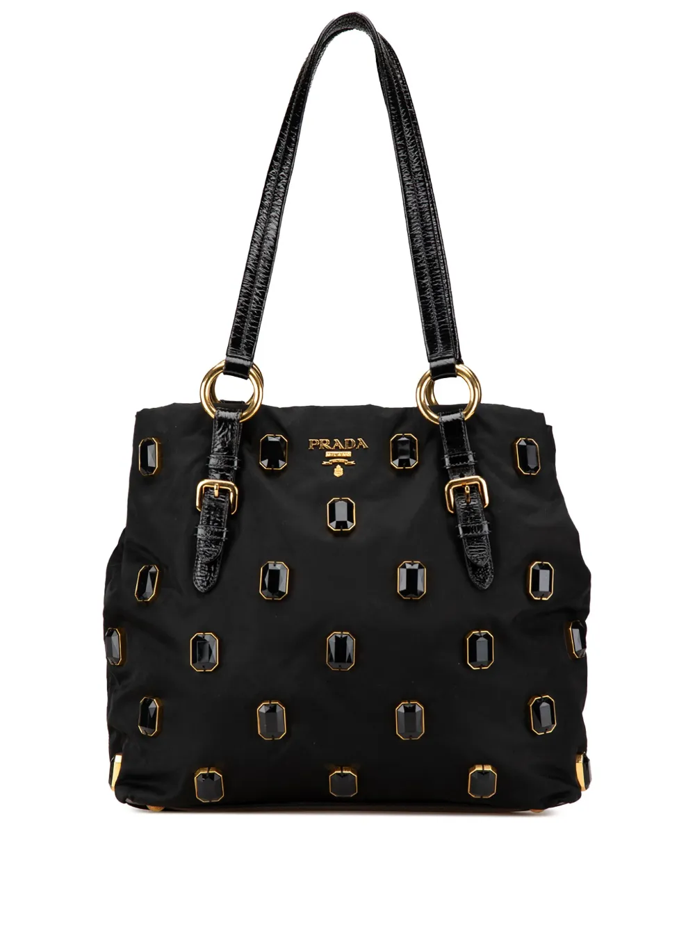 Prada Pre-Owned tote Tessuto Pietre 2000-2024 | negro | Image 1