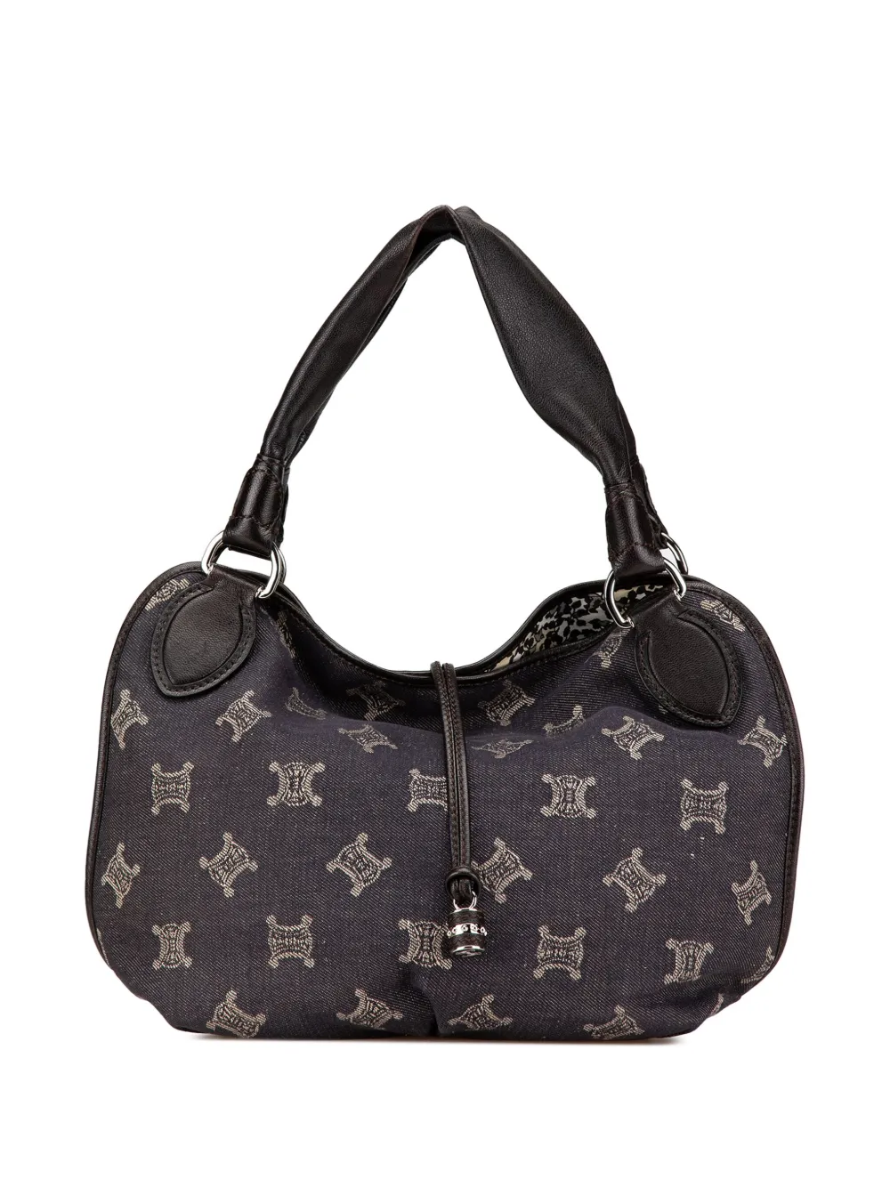 Céline Pre-Owned 2008 デニム マカダム ビタースウィート ホーボーバッグ - ブラウン Céline Pre-Owned 2008 デニム マカダム ビタースウィート ホーボーバッグ - ブラウン