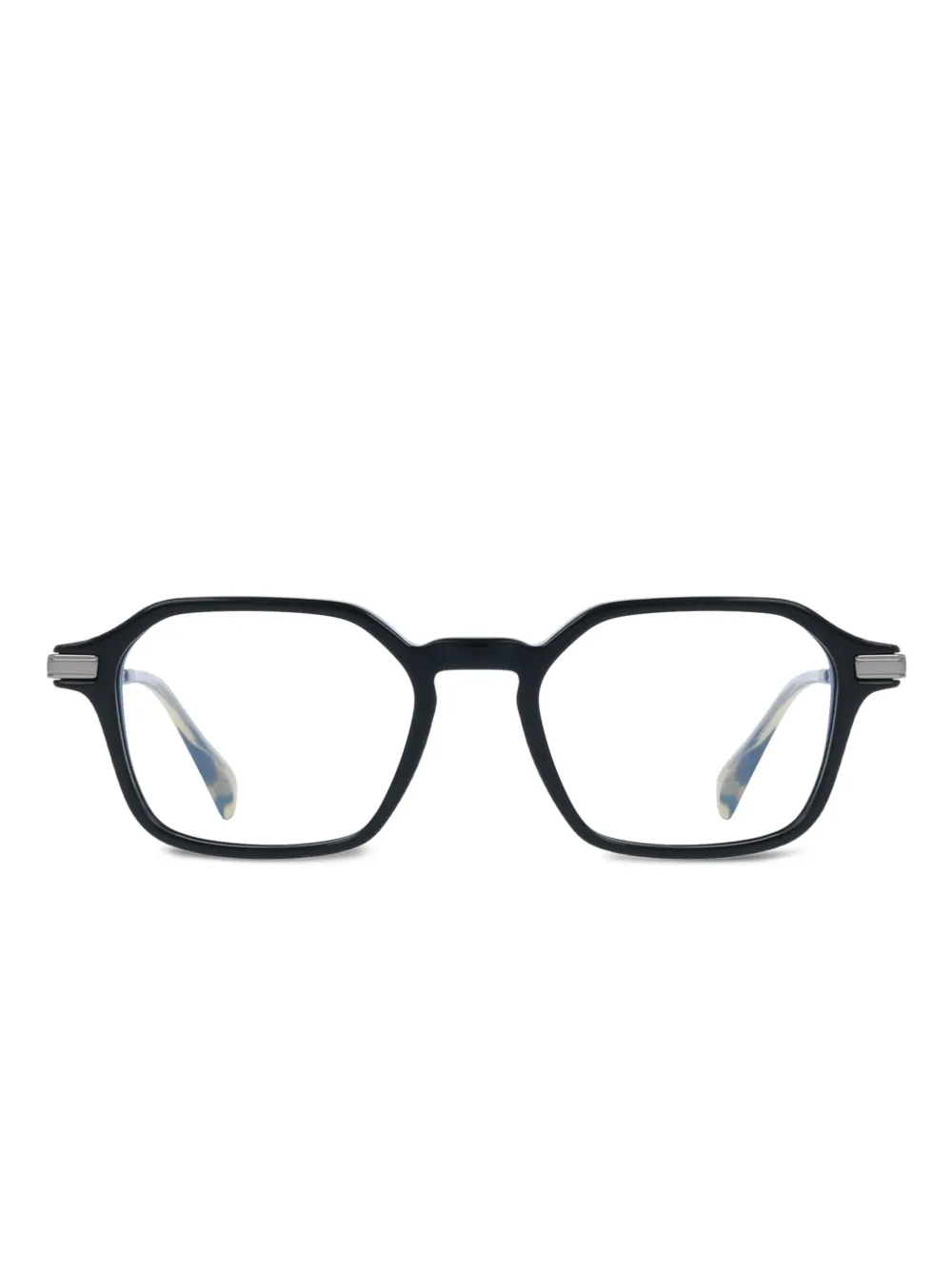 Paul Smith geometric-frame glasses | Black | Image 1
