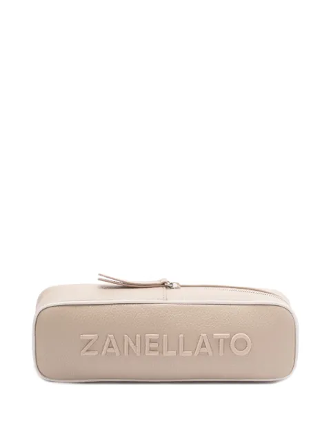 Zanellato logo-embossed make up bag