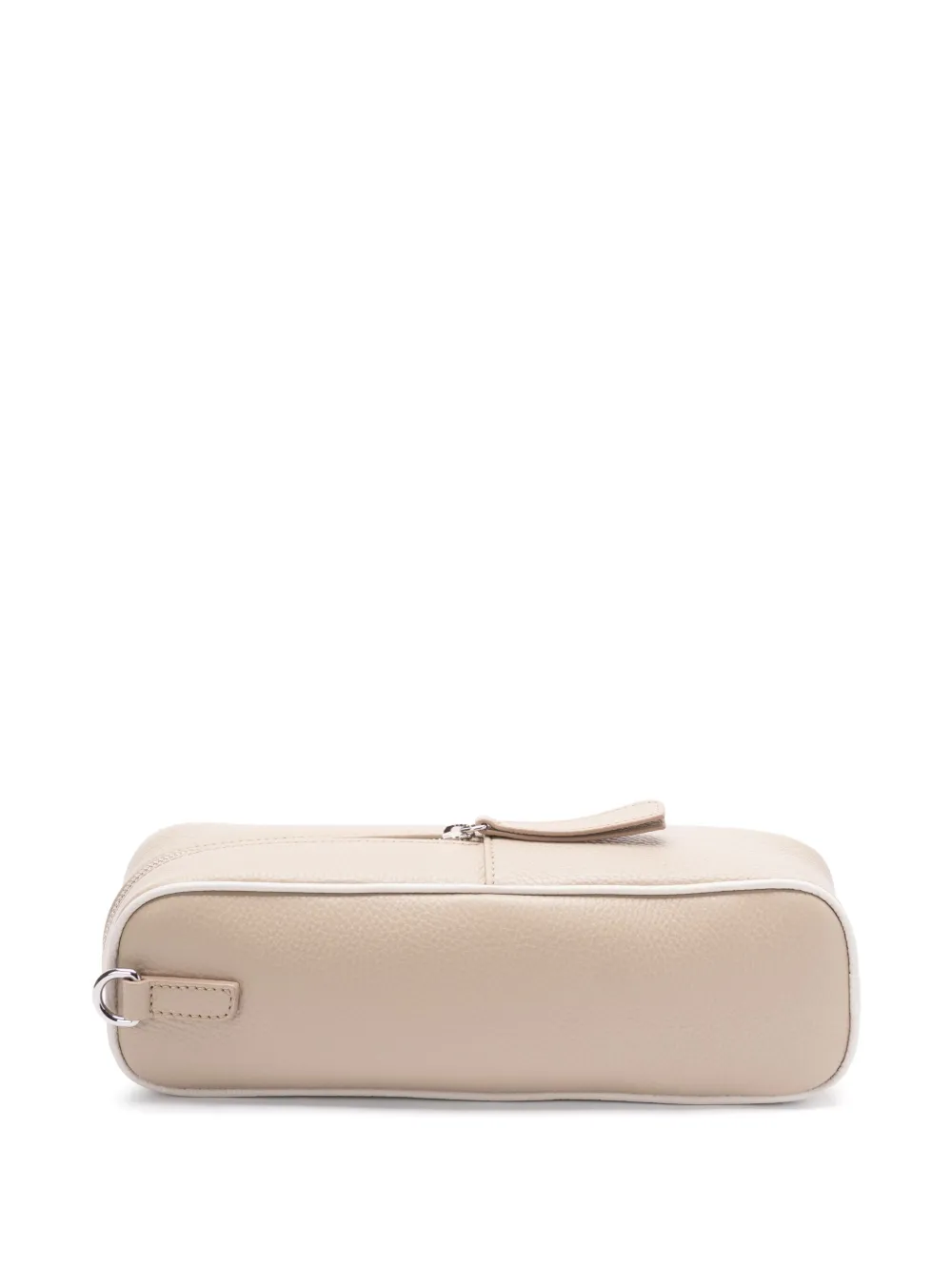 Zanellato logo-embossed make up bag - Beige