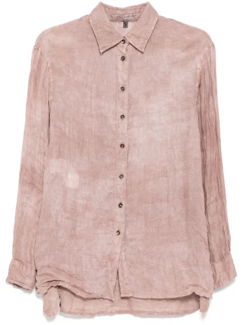 CHIAHUNG SU camisa con estampado tie-dye