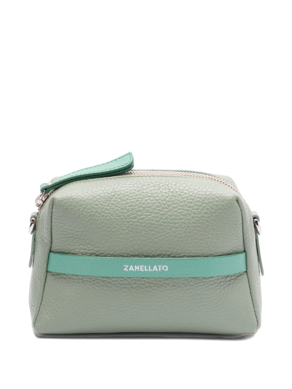 Zanellato leather make up bag - Groen