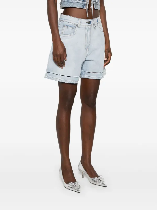 MSGM Denim Shorts | Blue | FARFETCH