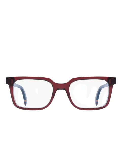 Paul Smith Armação de óculos retangular