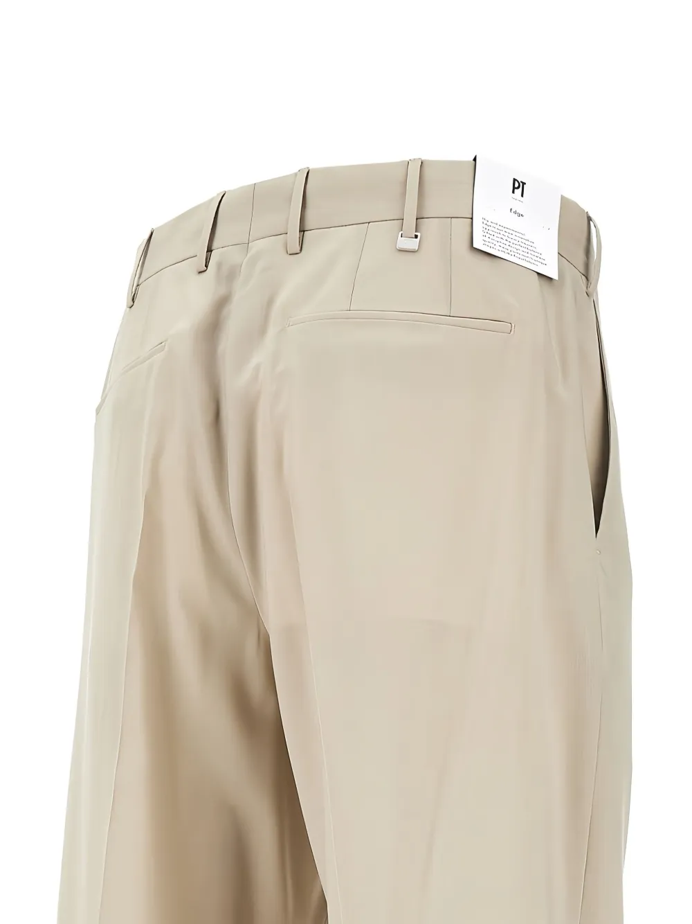 PT Torino Geplooide chino Beige