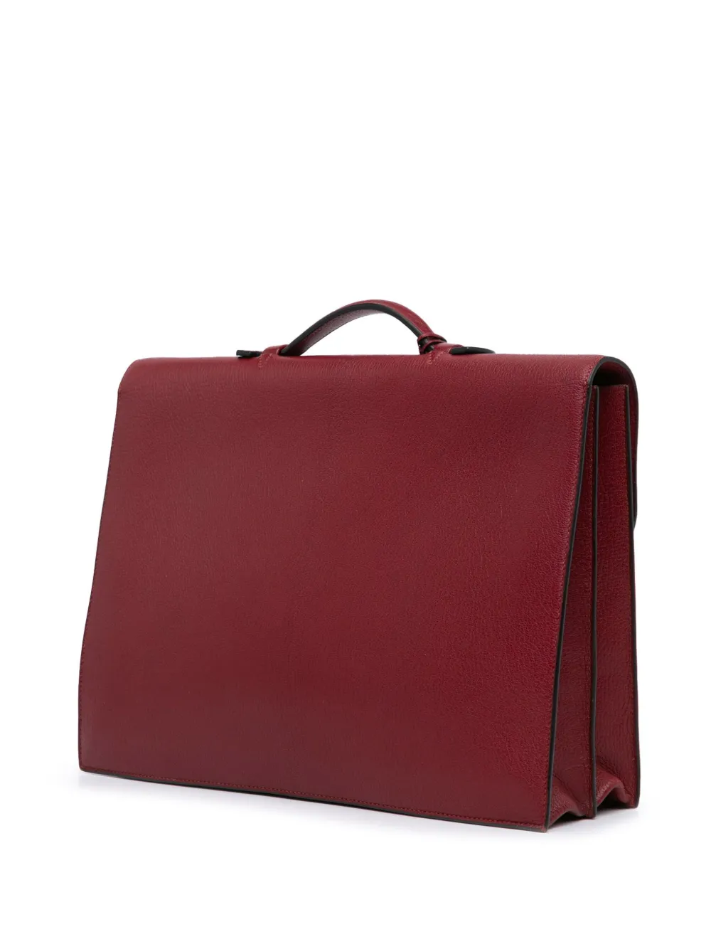 Hermès Pre-Owned 1998 Togo Sac A Depeches 38 aktetas - Rood