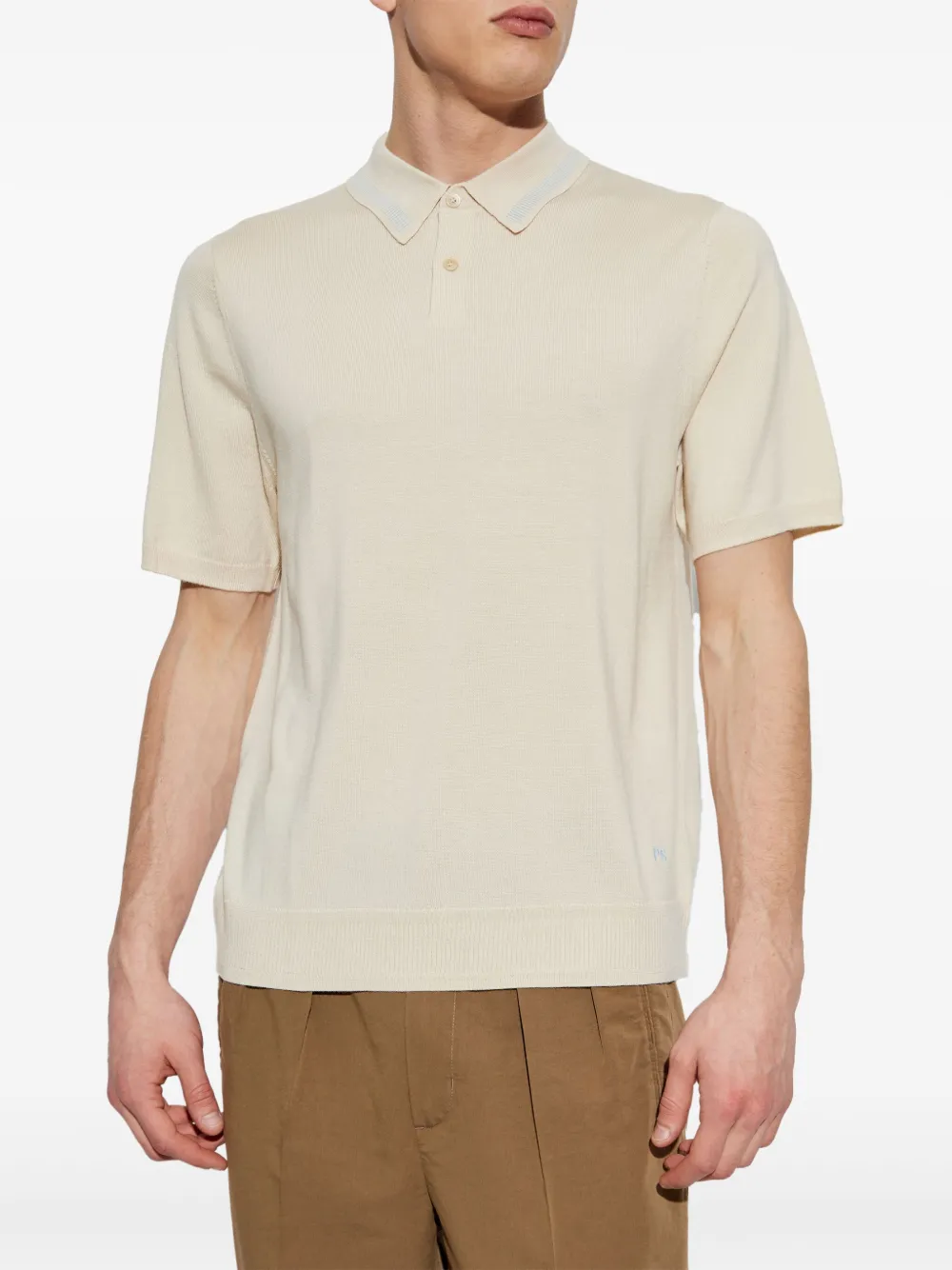 PS Paul Smith Poloshirt met korte mouwen Beige