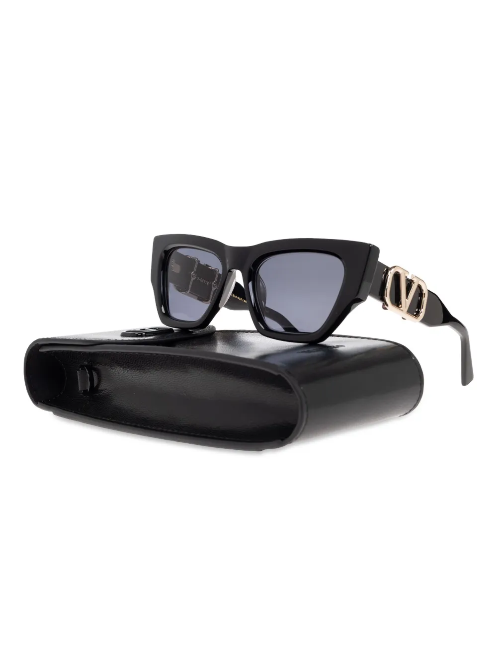 VALENTINO GARAVANI EYEWEAR V-Sette zonnebril Zwart