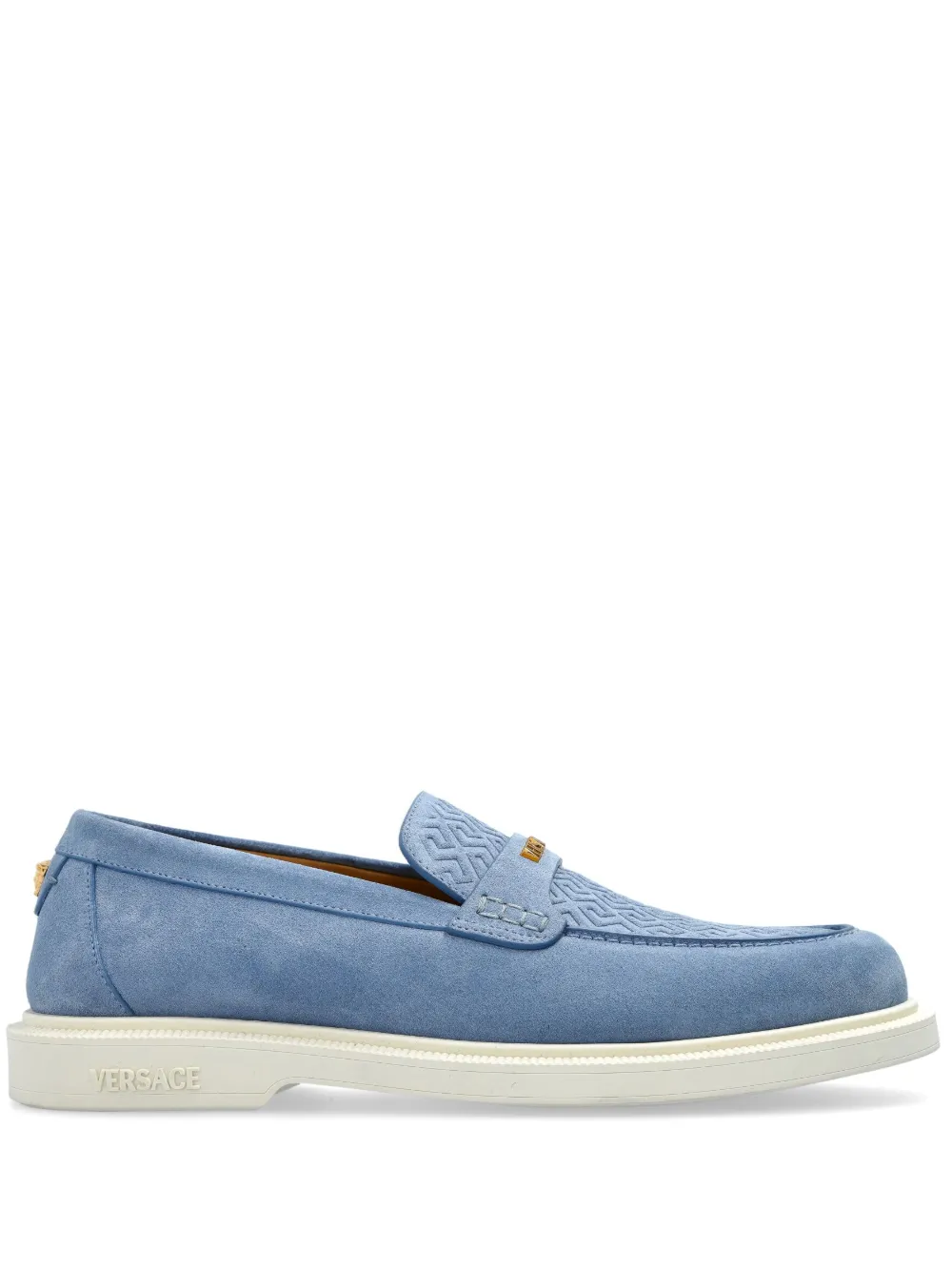 suede loafers