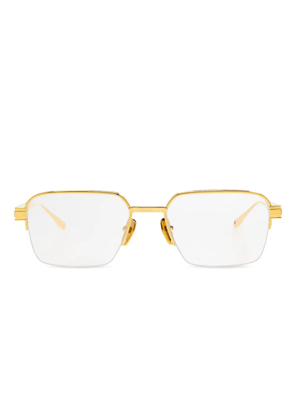 Balmain Eyewear lentes con armazón rectangular | dorado | Image 1