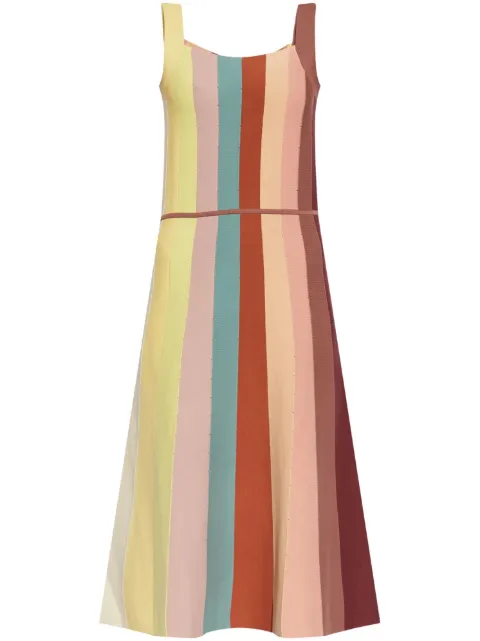 PS Paul Smith striped midi dress