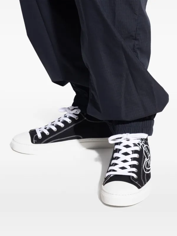 Vivienne Westwood Logo Sneakers | Black | FARFETCH