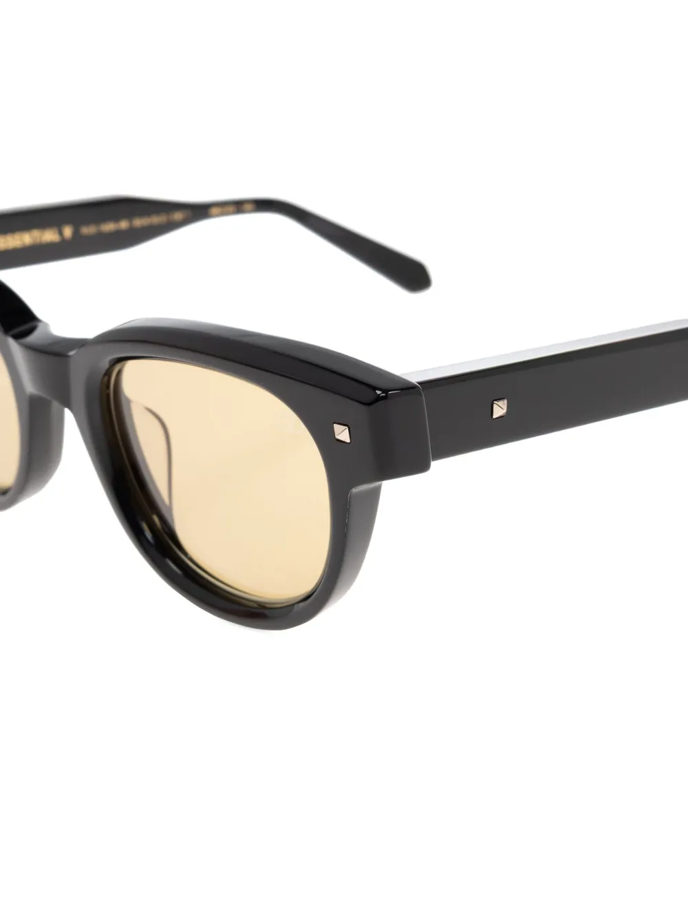  Valentino Garavani Eyewear Geometric-frame Sunglasses - Black 