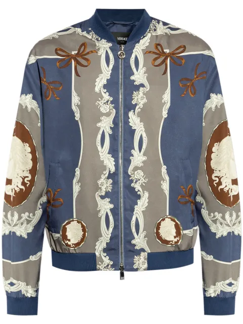 Versace Cameo bomber jacket