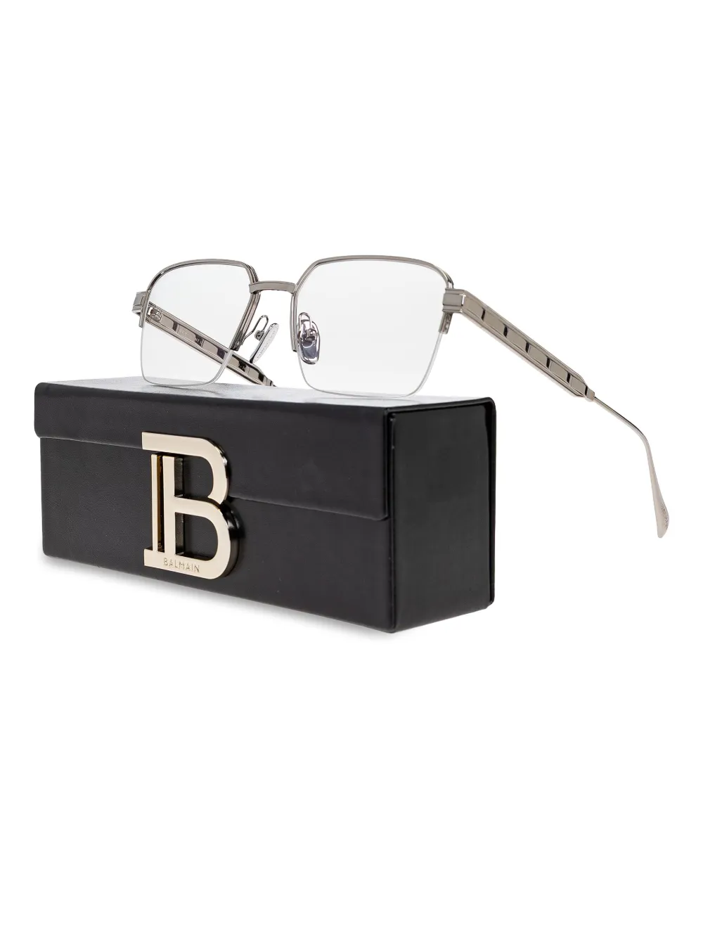 BALMAIN RECTANGLE-FRAME GLASSES