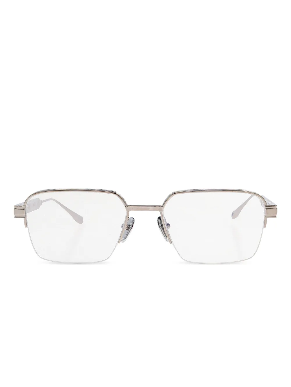 Balmain Eyewear lentes con armazón rectangular | plateado | Image 1