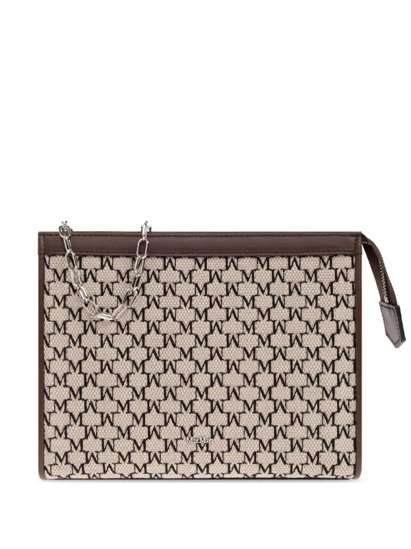 Max Mara Mmtrousses Clutch Bag in Neutrals