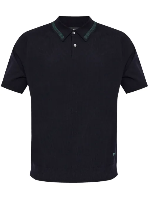 Polo en laine mérinos - PS Paul Smith - Modalova