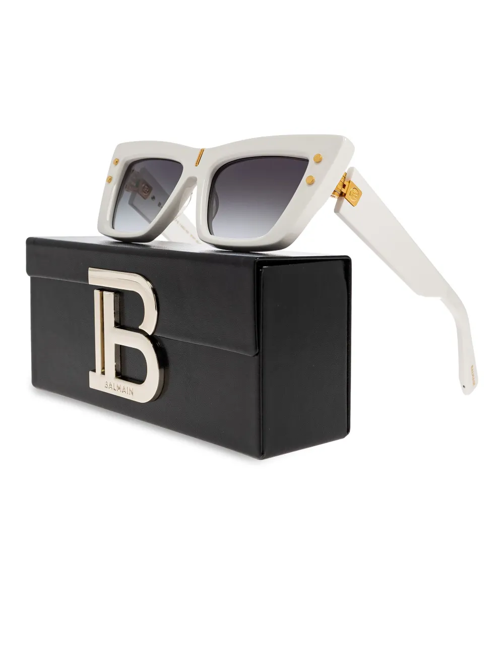 Balmain Eyewear B-Eye zonnebrillen Wit
