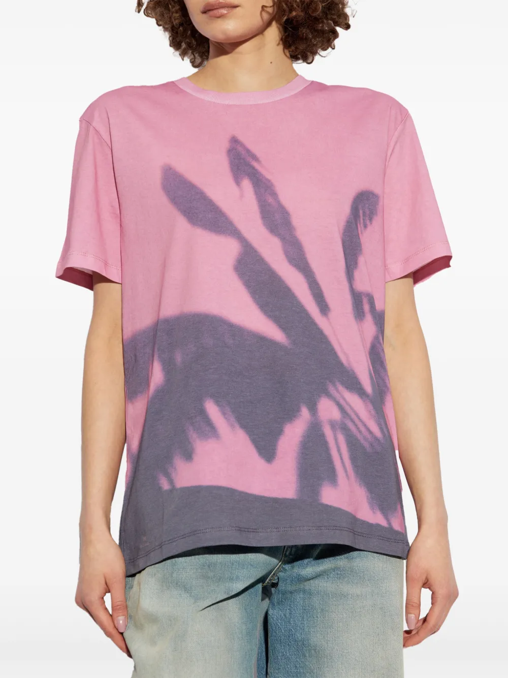 PS Paul Smith Katoenen T-shirt Roze