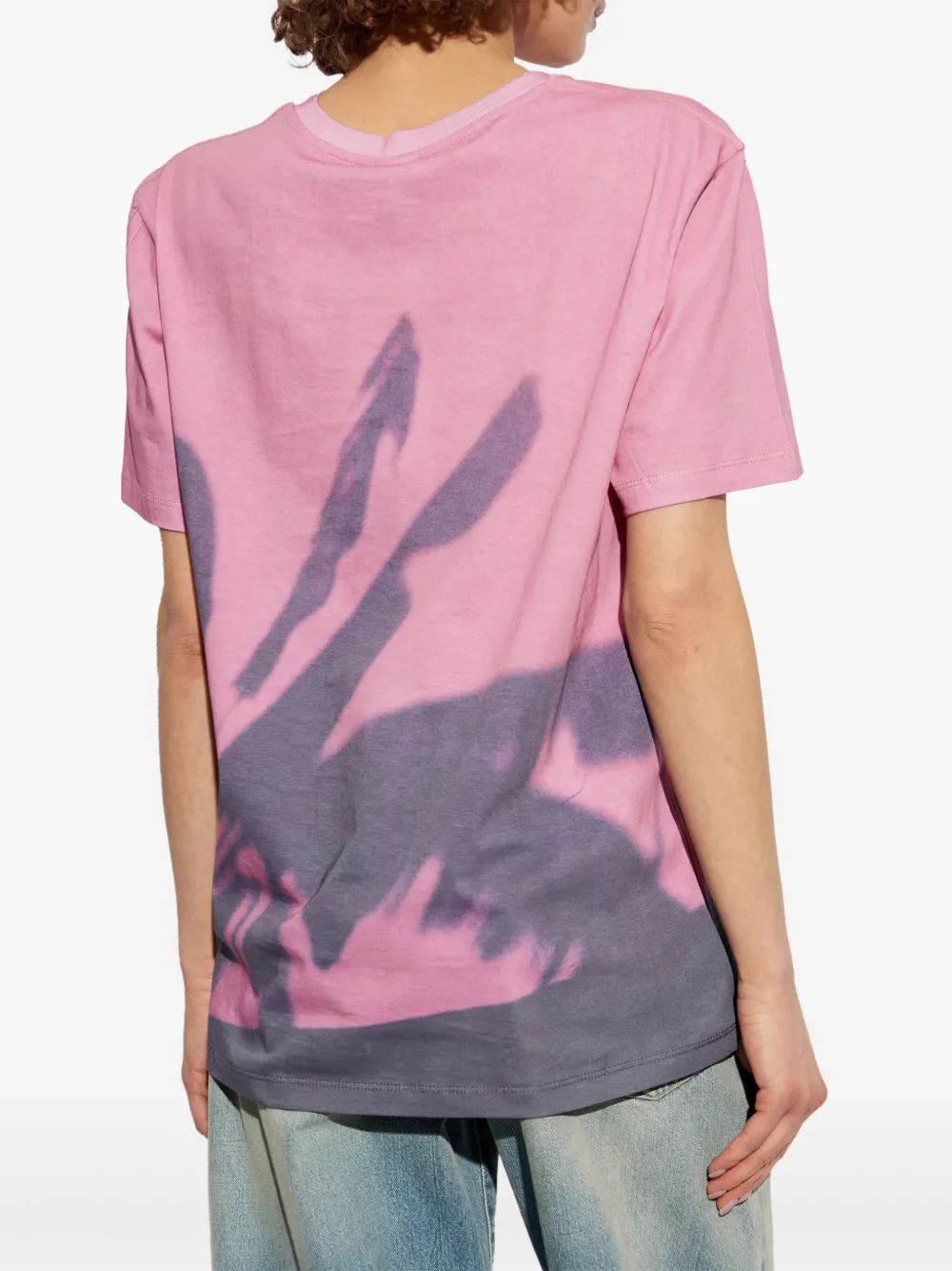 PS Paul Smith Katoenen T-shirt Roze