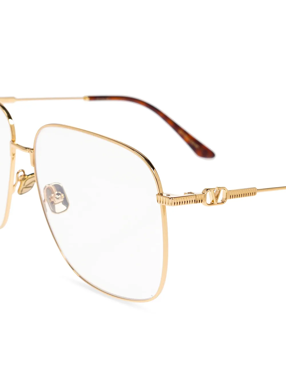VALENTINO GARAVANI EYEWEAR VLogo Signature bril Goud