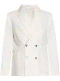 Officine Generale cotton-blend blazer - White