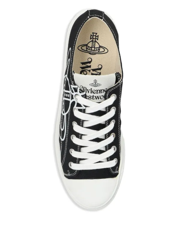 Vivienne Westwood Plimsoll low-top Sneakers | Black | FARFETCH RO Vivienne Westwood Plimsoll low-top Sneakers | Black | FARFETCH RO