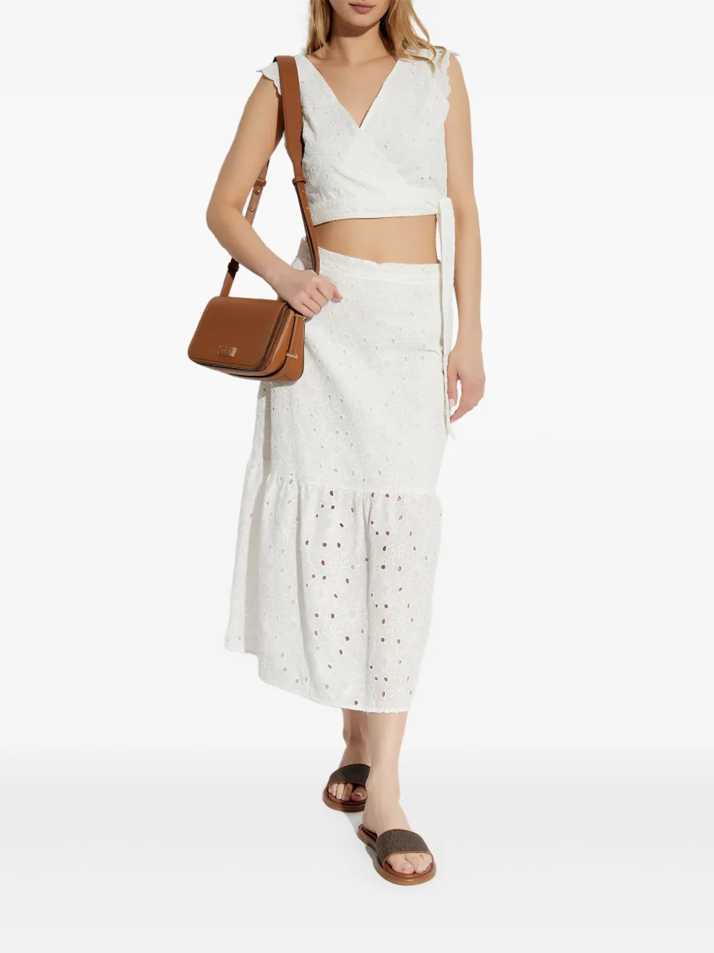 PS Paul Smith scallop-detail wrap top | Vests & Tank Tops | Image 2
