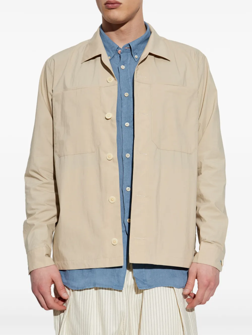 PS Paul Smith Button-up shirtjack Beige