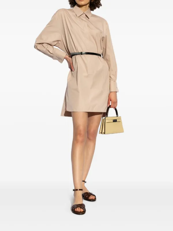 Max Mara Leather Sandals | Brown | FARFETCH