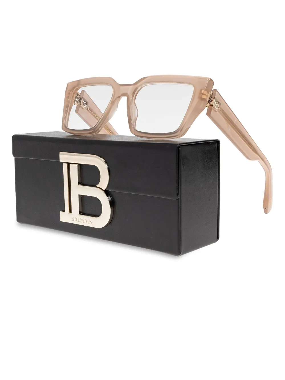 Balmain Eyewear Bril met cat-eye montuur Roze