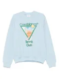 Casablanca Metaphysical Tennis Icon sweatshirt - Blue