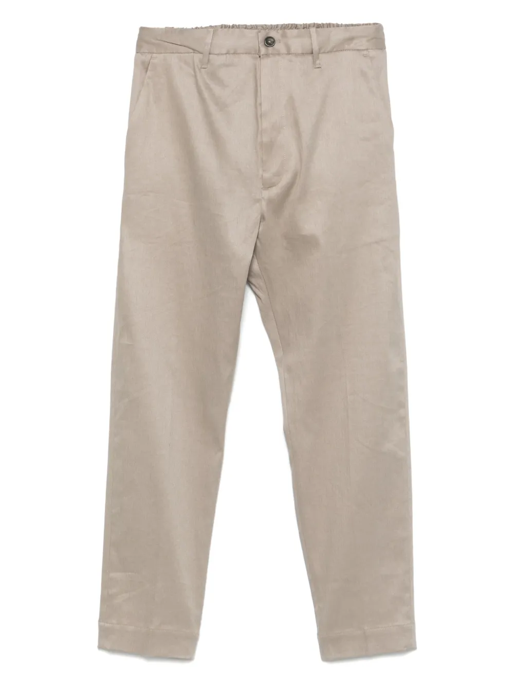 Nine In The Morning tapered trousers | Neutrals | Image 1