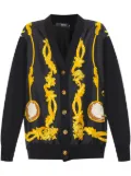 Versace wool-silk cardigan - Black