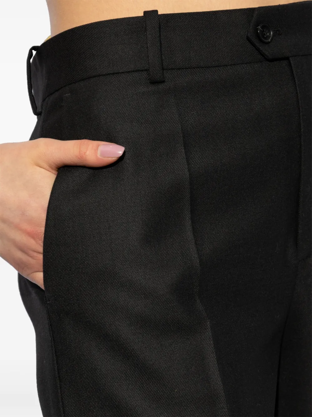 VICTORIA BECKHAM TAILORED FLARED TROUSERS