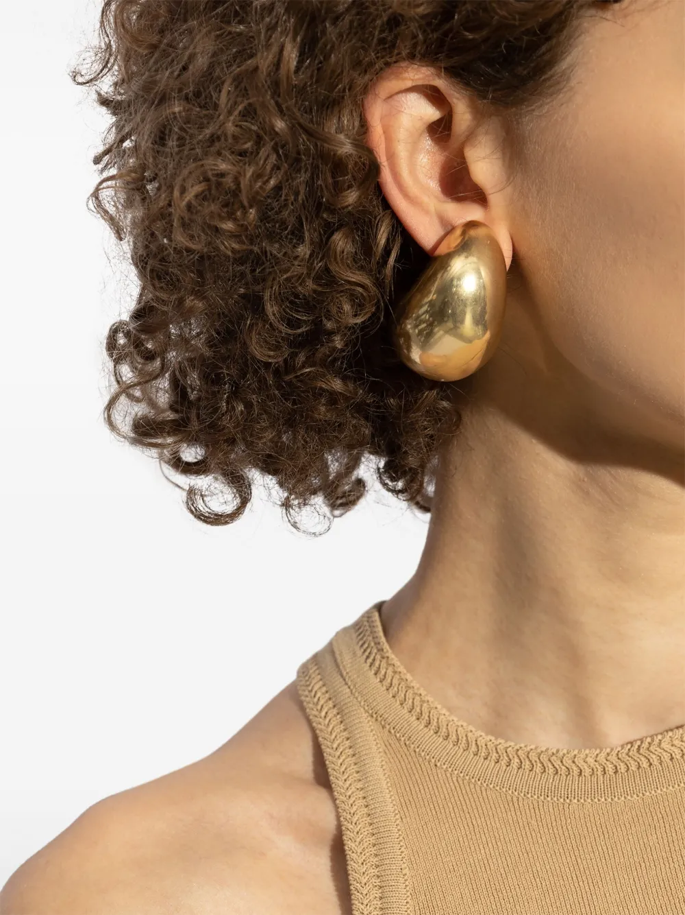 Max Mara Fedra oorbellen - Goud