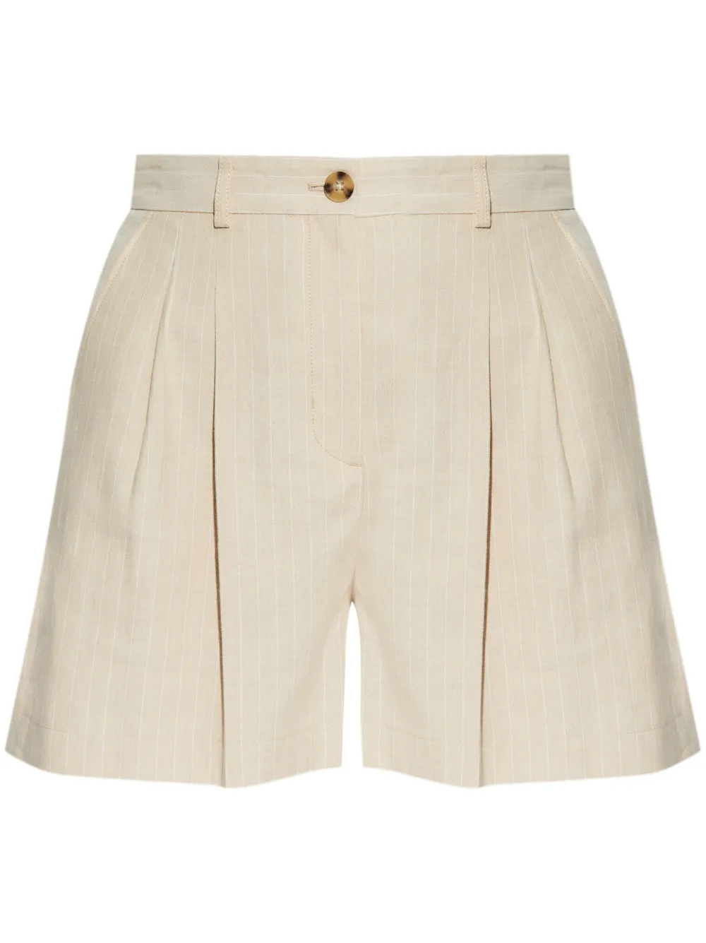 PS Paul Smith Geplooide shorts Beige