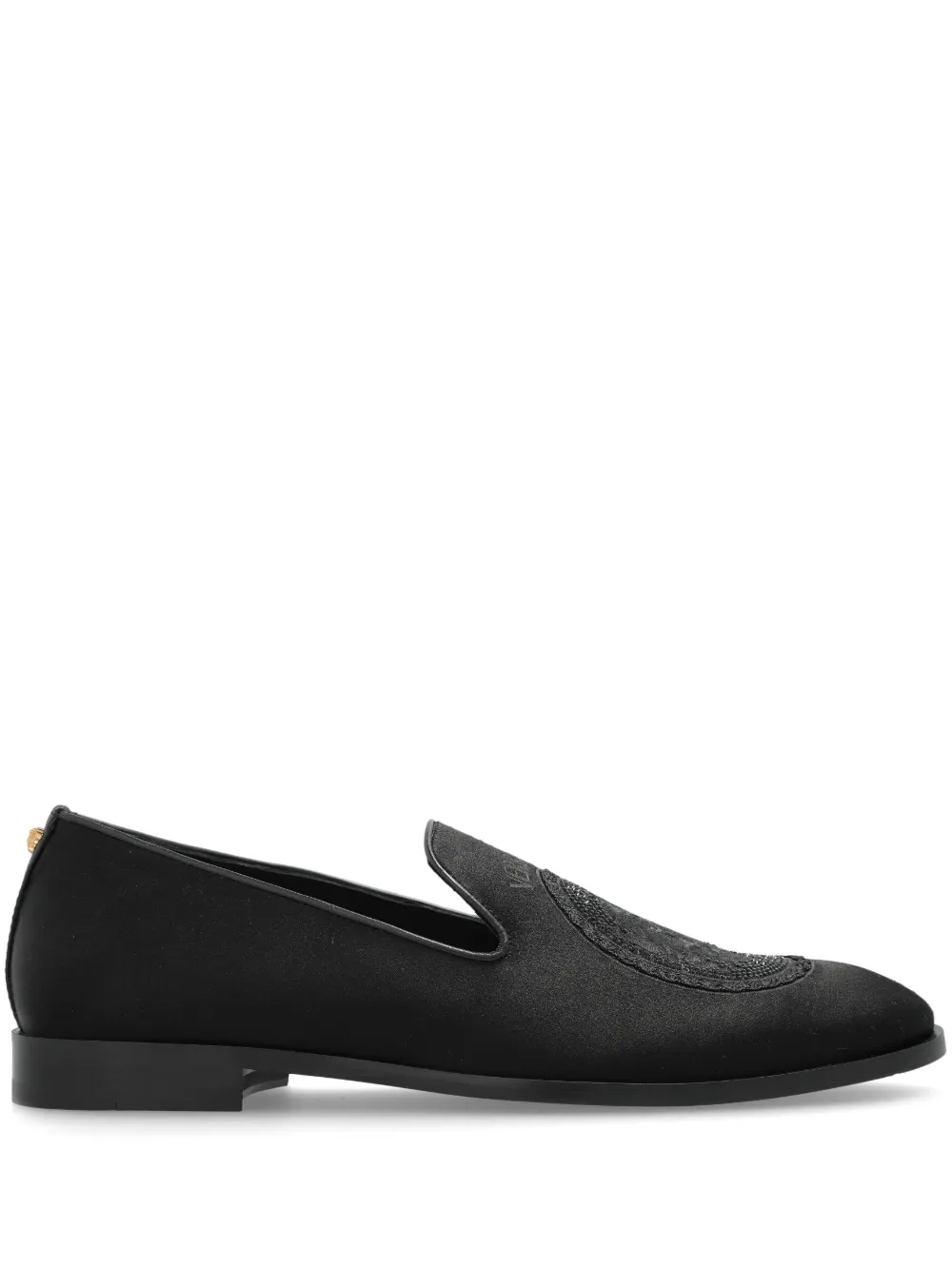 Barocco Medusa-embroidered loafers