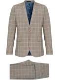 Paul Smith plaid-check suit - Neutrals