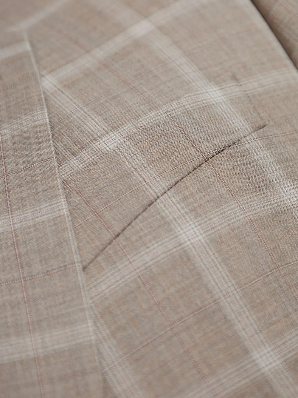 Paul Smith Geruit pak Beige