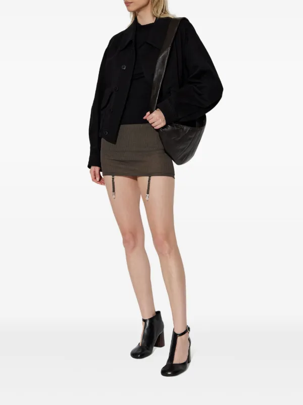 LEMAIRE サスヘンタ ティテル ストレッチ 下着 【関税込】 LEMAIRE サスペンダー付き下着 | ブラウン | FARFETCH JP