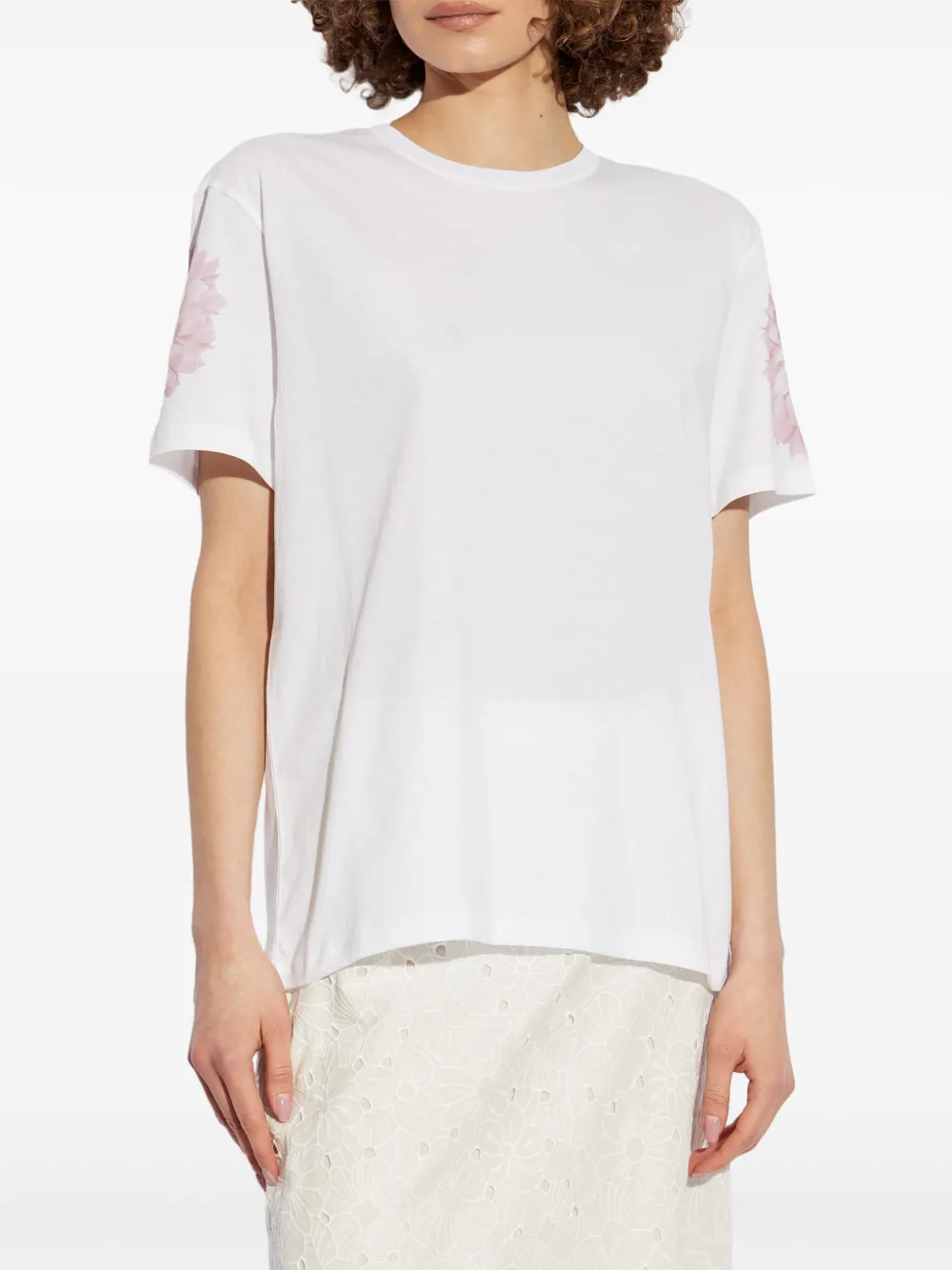 PS Paul Smith T-shirt van biologisch katoen Wit